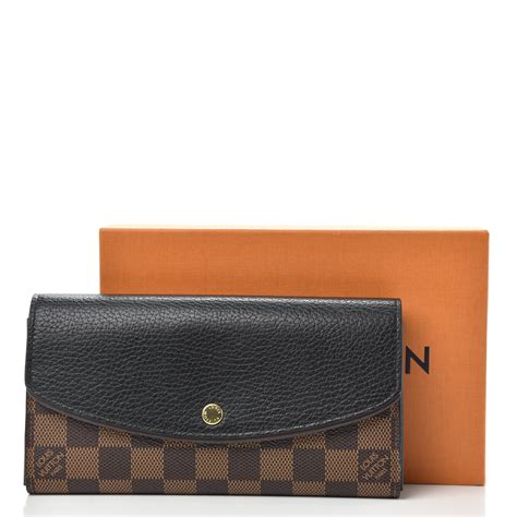 normandy wallet louis vuitton|LOUIS VUITTON Damier Ebene Normandy Wallet Black.